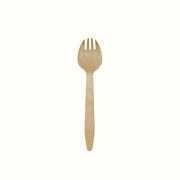 Econtainer U004 Birchwood Spork Compostable and Eco-friendly [100 pcs.]