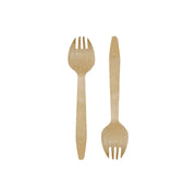 Econtainer U004 Birchwood Spork Compostable and Eco-friendly [100 pcs.]