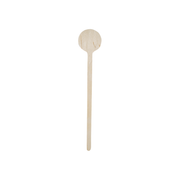 Econtainer WS01 Wooden Stirrer with Round Top Compostable and Eco-friendly Food Packaging [100 pcs.]
