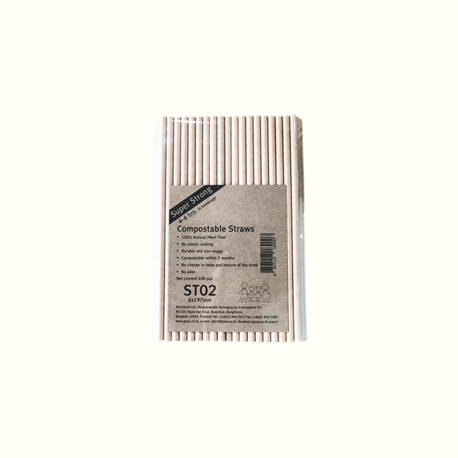 eco-friendly compostable straw