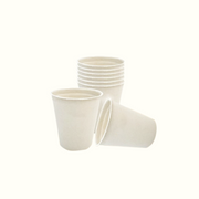 Econtainer L051 9oz Sugarcane Bagasse Coffee Cup Compostable and Eco-friendly Food Packaging [50 pcs.]