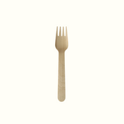 Econtainer U002 Birchwood Fork Compostable and Eco-friendly [100 pcs.]